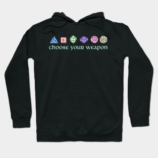 Pastel Choose Your Weapon Hoodie